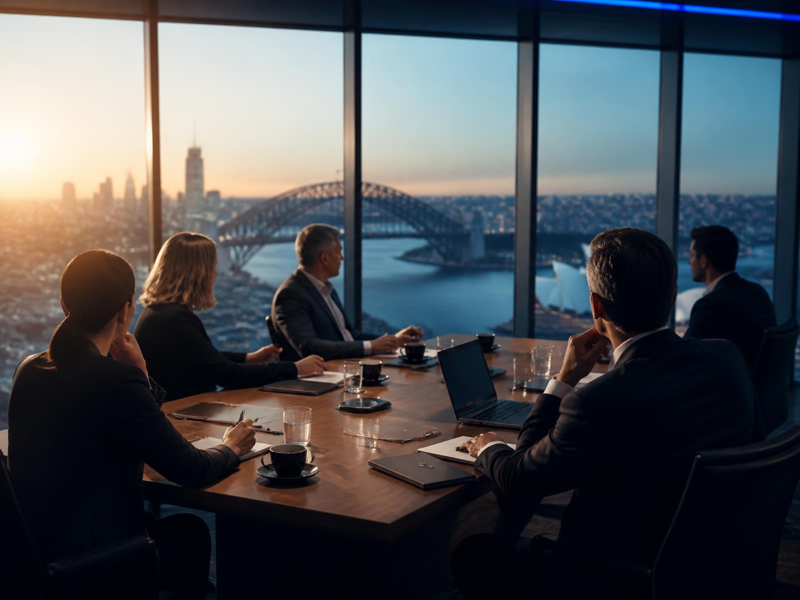 The AI Business Breakfast room
